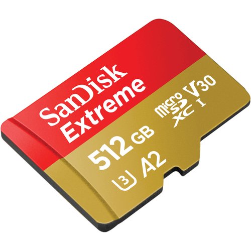 512GB EXTREME USD 190/130MB/S C10 UHS U3 V30 A2