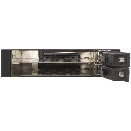 HARD DRIVE BAY MOBILE RACK DUAL 2.5IN SATA HDD SSD HOT SWAP