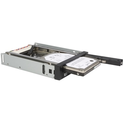 HARD DRIVE BAY MOBILE RACK DUAL 2.5IN SATA HDD SSD HOT SWAP
