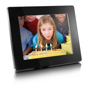 DIGITAL PHOTO FRAME 8IN 512MB 800X600 PLAYS VIDEO MUSIC