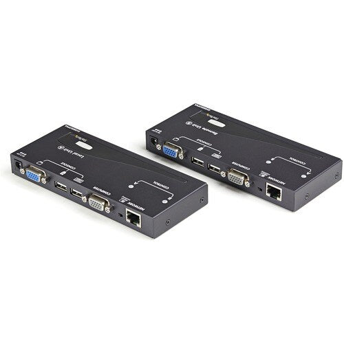 LONG RANGE USB VGA KVM CONSOLE EXTENDER CAT5 UP TO 1000FT