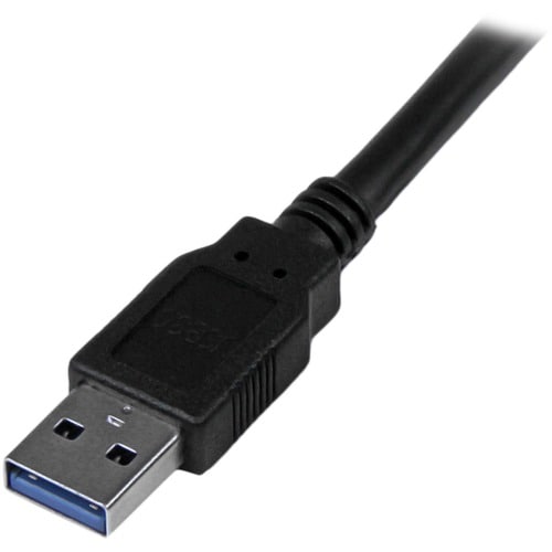 6FT USB 3.0 CABLE TYPE A BLACK USB-A CABLE MALE TO MALE