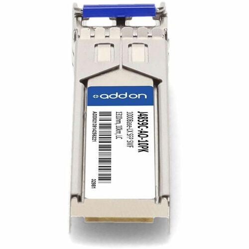 10PK HP SFP 10KM XCVR J4859C COMPAT TAA XCVR 1GB LX SMF LC