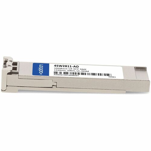 IBM 45W2811 COMP XCVR TAA 10G-LR LC 1310NM 0-70C SMF XFP