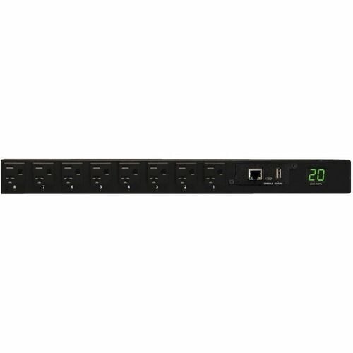 PDU SWITHCED 1.9KW 120V 20A 1U 16 5-15/20R L5-20P/5-20P 12FT CORD