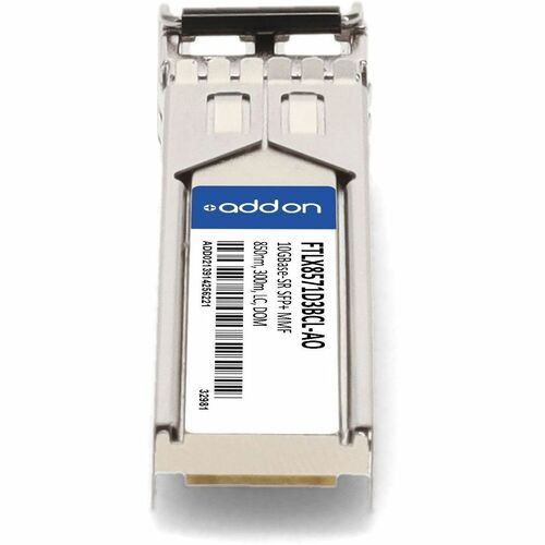 10GBASE-SR SFP+ MMF F/FINISAR 850NM 300M DUPLEX LC MSA STANDARD