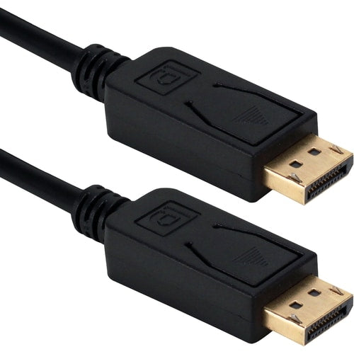 6FT DISPLAY PORT MALE TO MALE DIGITAL A/V CABLE WITH LATCHES