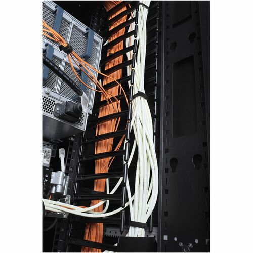 2QTY VERTICAL CABLE MANAGER FOR NETSHELTER SX 750MM WIDE 48U