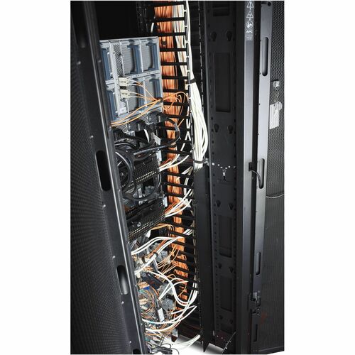 2QTY VERTICAL CABLE MANAGER FOR NETSHELTER SX 750MM WIDE 48U