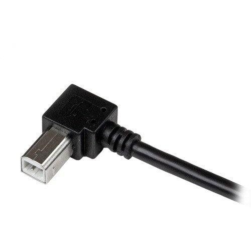 RIGHT ANGLE USB A TO B CABLE 6FT USB 2.0 PRINTER CABLE CORD