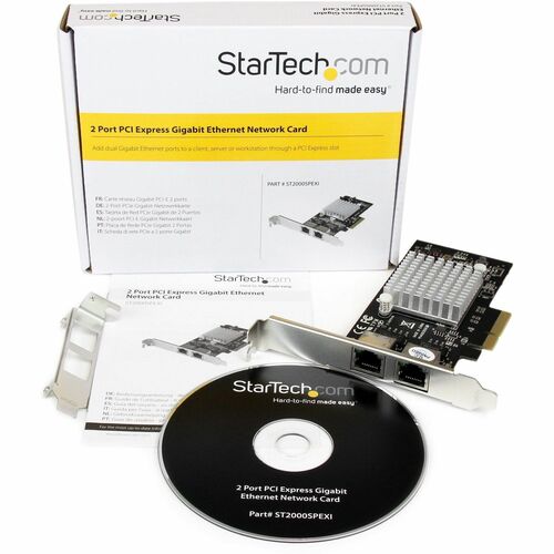 2 PORT PCIE NETWORK CARD LAN GIGABIT ETHERNET NIC ADAPTER INTEL