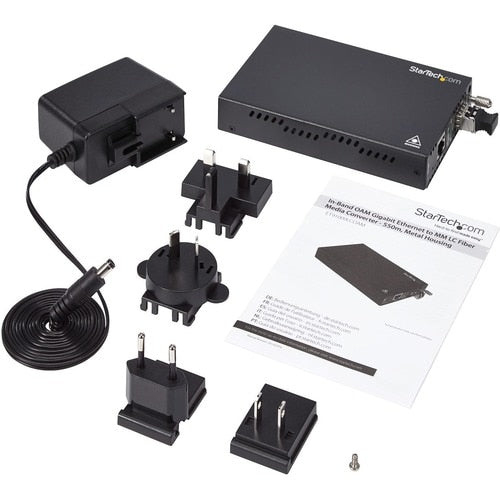 OAM FIBER MEDIA CONVERTER LC MM FIBER TO GIGABIT ETHERNET 802.3AH