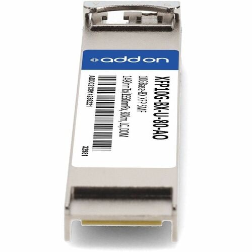 CISCO XFP 80KM BX LC XCVR COMPAT TAA XCVR 10-GIG BIDI DOM LC
