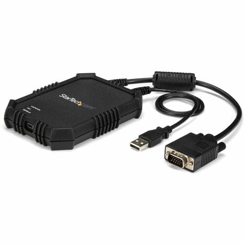 CRASH CART ADAPTER KVM CONSOLE LAPTOP USB VGA PORTABLE KVM CONSOLE