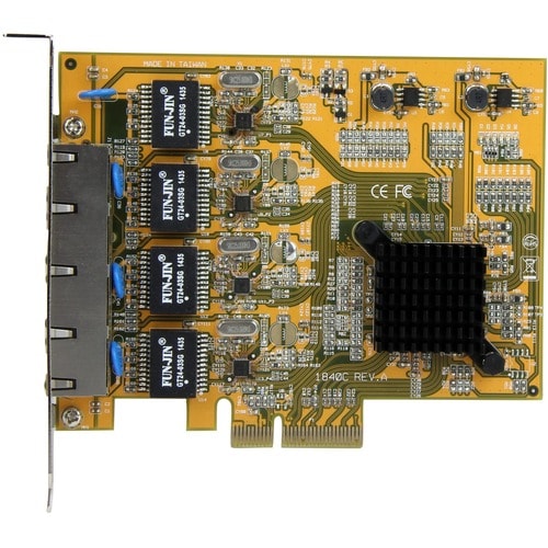 4 PORT PCIE NETWORK CARD LAN GIGABIT ETHERNET NIC ADAPTER RJ45