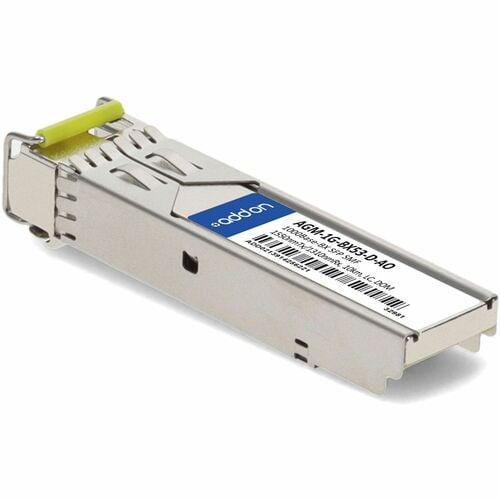 NETGEAR SFP 10KM BX LC XCVR COMPAT TAA XCVR 1-GIG BIDI DOM LC