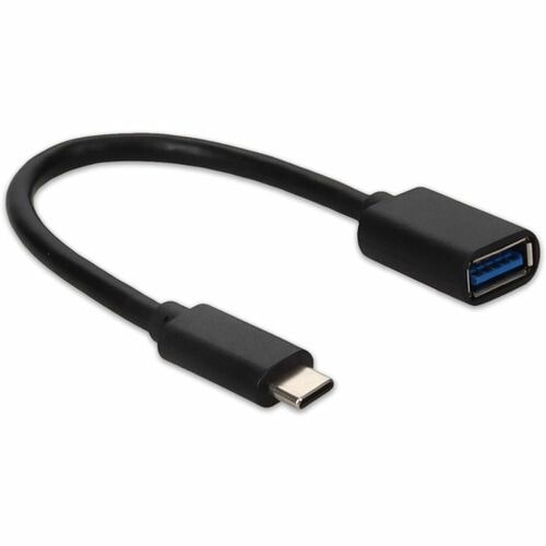 7IN USB 3.1 C TO USB 3.0 CA M/F ADAP CABLE BLACK