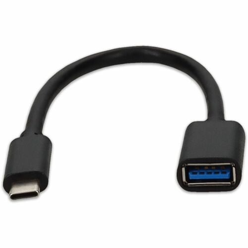 7IN USB 3.1 C TO USB 3.0 CA M/F ADAP CABLE BLACK