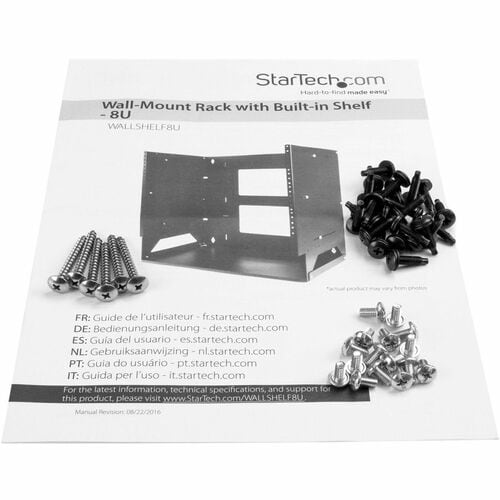8U WALL MOUNT PATCH PANEL RACK SERVER EQUIPMENT NETWORK RACK SHELF