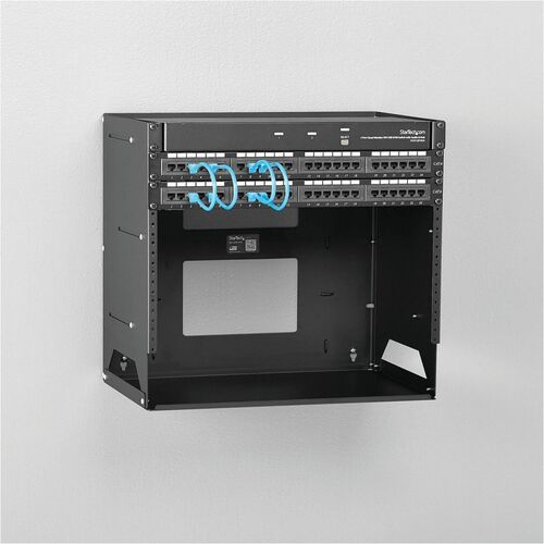 8U WALL MOUNT PATCH PANEL RACK SERVER EQUIPMENT NETWORK RACK SHELF