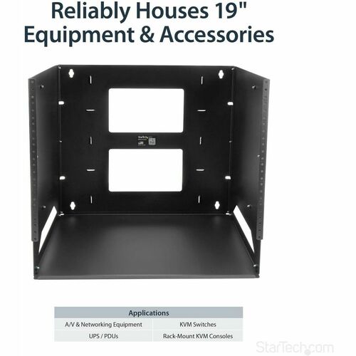 8U WALL MOUNT PATCH PANEL RACK SERVER EQUIPMENT NETWORK RACK SHELF