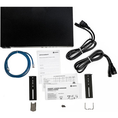 8PORT ACS 8000 CONSOLE SVR W/ DUAL AC PWR SUP BUILTIN MODEM TAA