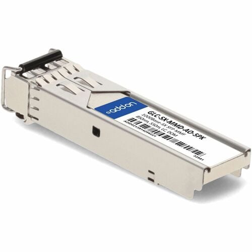 5PK CISCO SFP 550M GLC-SX-MMD COMPAT TAA XCVR 1GB SX MMF 850NM LC