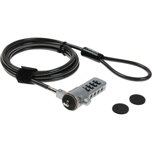 6FT ROCBOLT COMBINATION LAPTOP LOCK SECURITY CABLE 4 DIGIT LOCK