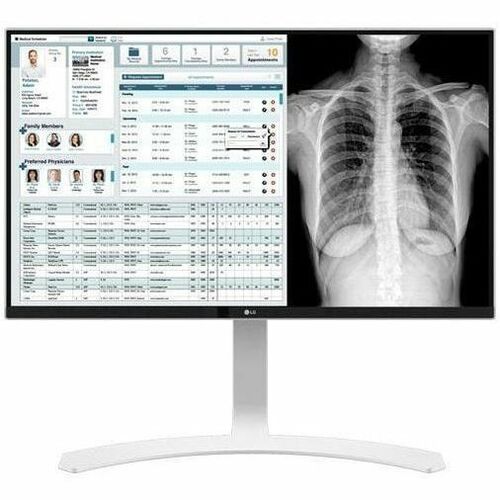 LG MED 27IN IPS 8MP 4K CLINICAL DISPLAY CALIBRATE WHITE
