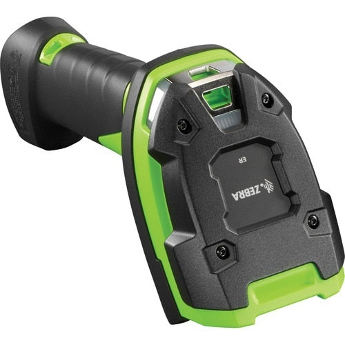 DS3678-ER RUGGED GRN VIBRATION MOTOR FORKLIFT CRADLE USB CHRG KIT