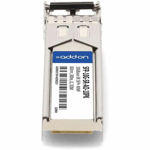 10PK CISCO SFP+ 300M SFP-10G-SR COMPAT TAA XCVR 10GB SR MMF LC