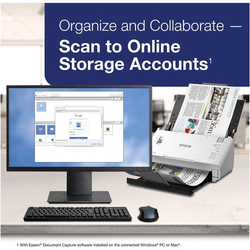 DS-410 SF CLR 600DPI 48BIT USB 2.0 LTR DOCUMENT SCANNER