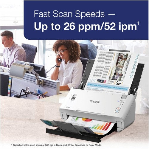 DS-410 SF CLR 600DPI 48BIT USB 2.0 LTR DOCUMENT SCANNER