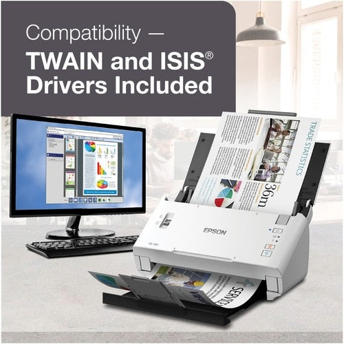 DS-410 SF CLR 600DPI 48BIT USB 2.0 LTR DOCUMENT SCANNER