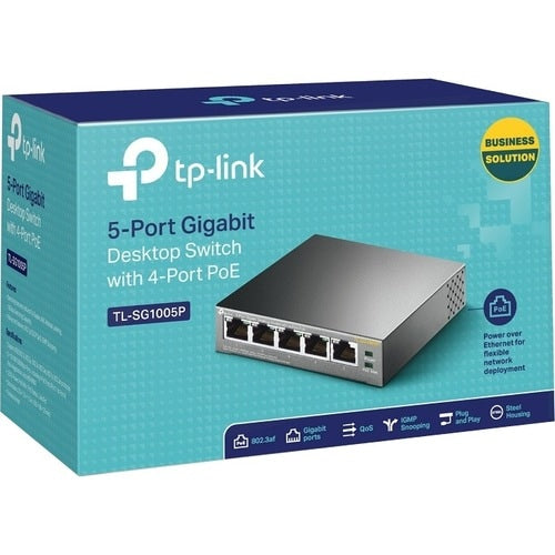 5PORT DESKTOP SWITCH WITH 4PORT POE