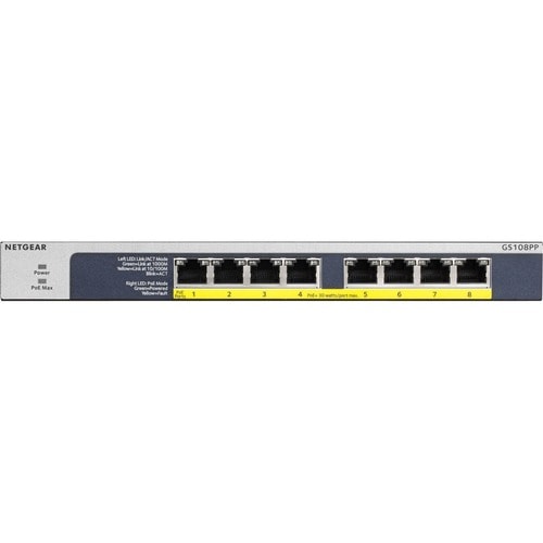 8PORT POE/POE+ GIGABIT ENET