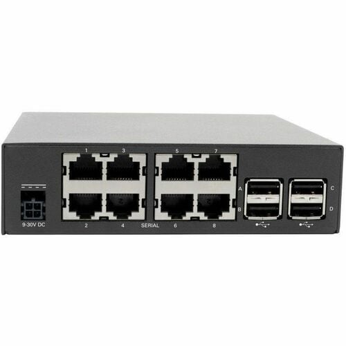 8-PORT CONSOLE SERVER DUAL GBE BUILT-IN MODEM NIC FLASH DUAL SIM