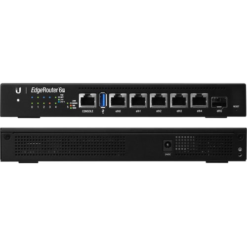 EDGEROUTER 6-PORT WITH POE -