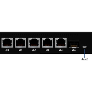 EDGEROUTER 6-PORT WITH POE -