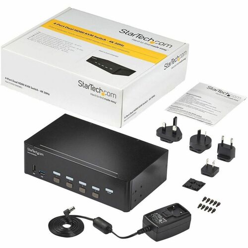 4 PORT HDMI KVM SWITCH 4K USB AUDIO HDMI KVM SWITCH