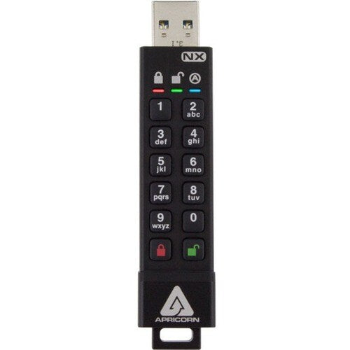 4GB 256-BIT AES XTS HW ENCRYPTED SECURE USB 3.0 MEM KEY