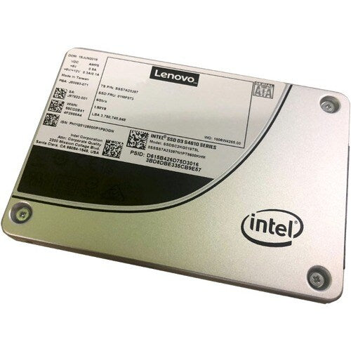 1.92TB THINKSYSTEM SSD SATA 2.5IN INTEL S4610 MAINSTREAM 6GB HS