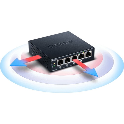5PORT GIGABIT UNMANAGED DESKTOP SWITCH WITH 4PORT POE