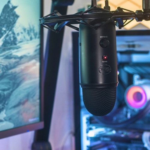 BLUE YETI USB MIC-BLACKOUT YETI