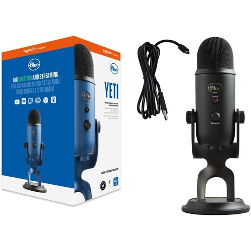 BLUE YETI USB MIC-BLACKOUT YETI