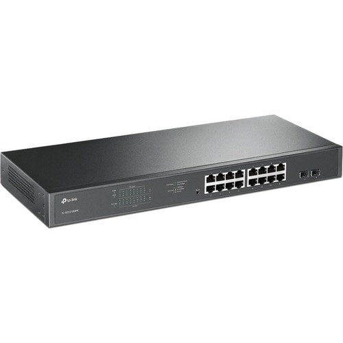 16PORT GIGABIT EASY SMART POE+ SWITCH WITH 2 SFP SLOTS