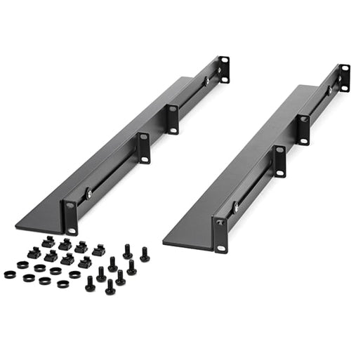 UNIVERSAL SERVER RACK RAILS 1U ADJUSTABLE NETWORK RACK MOUNT RAILS