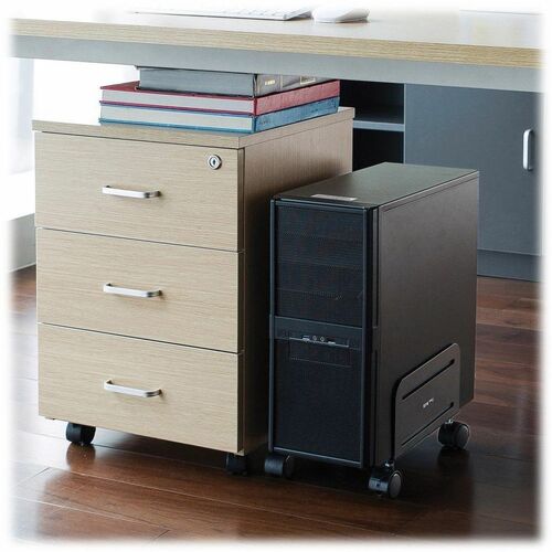 CPU MOUNT FOR COMPUTER TOWERS UNDER-DESK WIDTH HEIGHT ADJUSTABLE