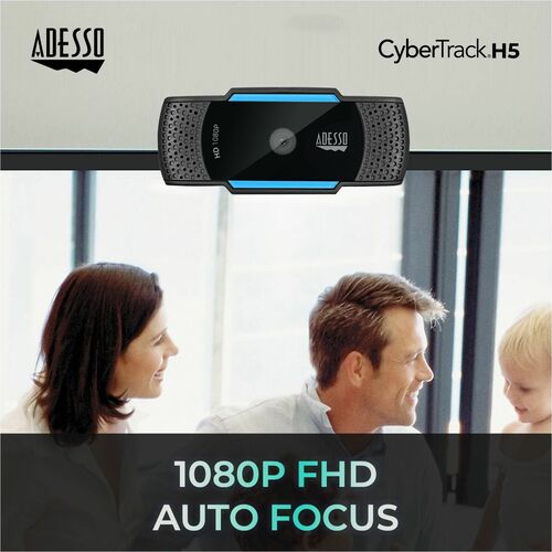 1080P HD USB WEBCAM WITH DUAL BUILT-IN MIC PRIVACY COVER