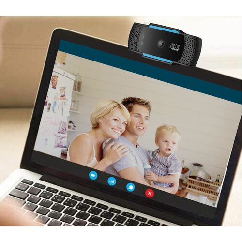 1080P HD USB WEBCAM WITH DUAL BUILT-IN MIC PRIVACY COVER